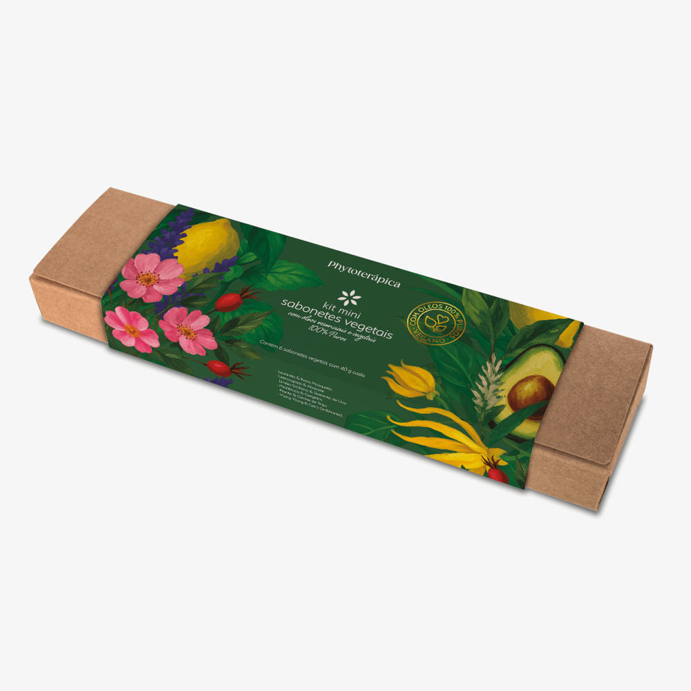 Kit Mini Sabonetes Vegetais 40g - Phytoterápica
