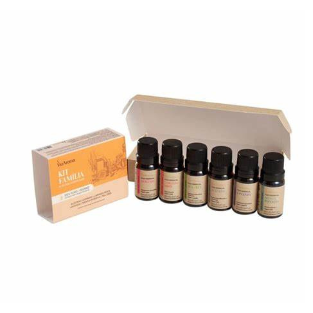 Kit Óleos Essenciais Família Via Aroma - 6 unidades