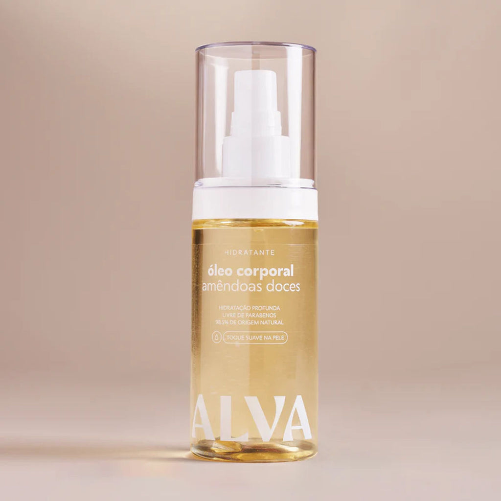 Óleo Corporal Hidratante de Amêndoa Doce Alva 100ml