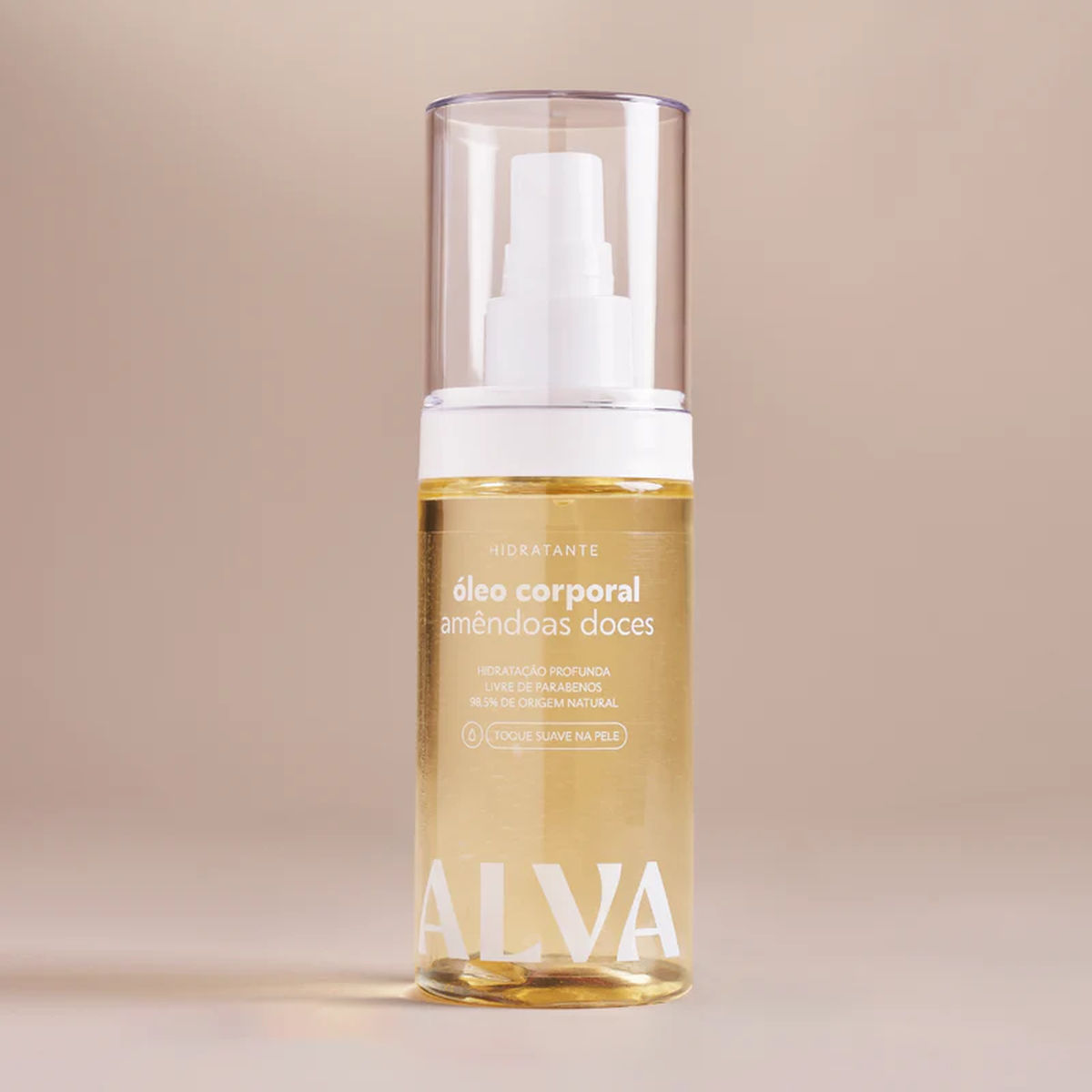 Óleo Corporal Hidratante de Amêndoa Doce Alva 100ml