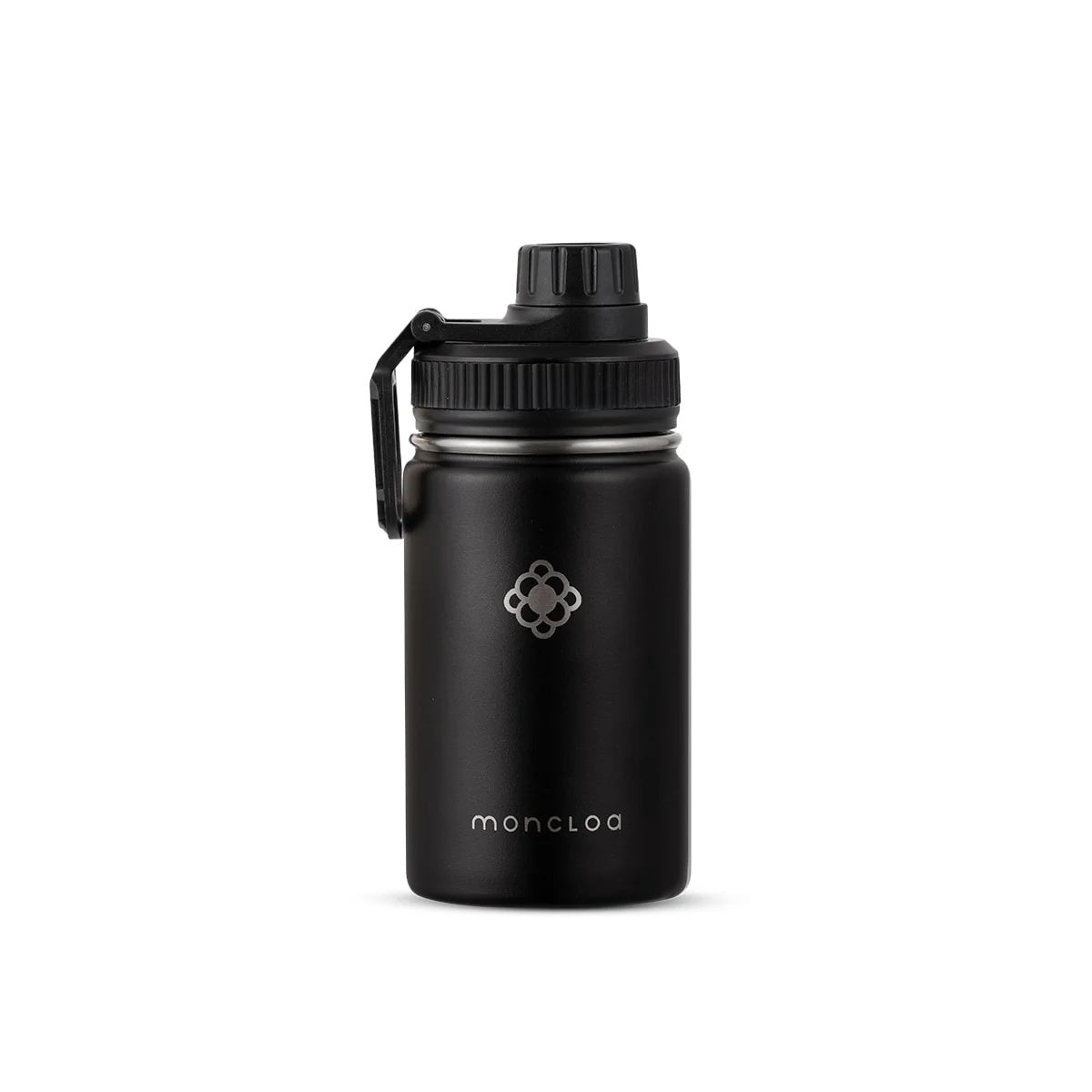 Garrafa Termica T-Bottle Moncloa 400ml Preta Aco Inox BPA Free