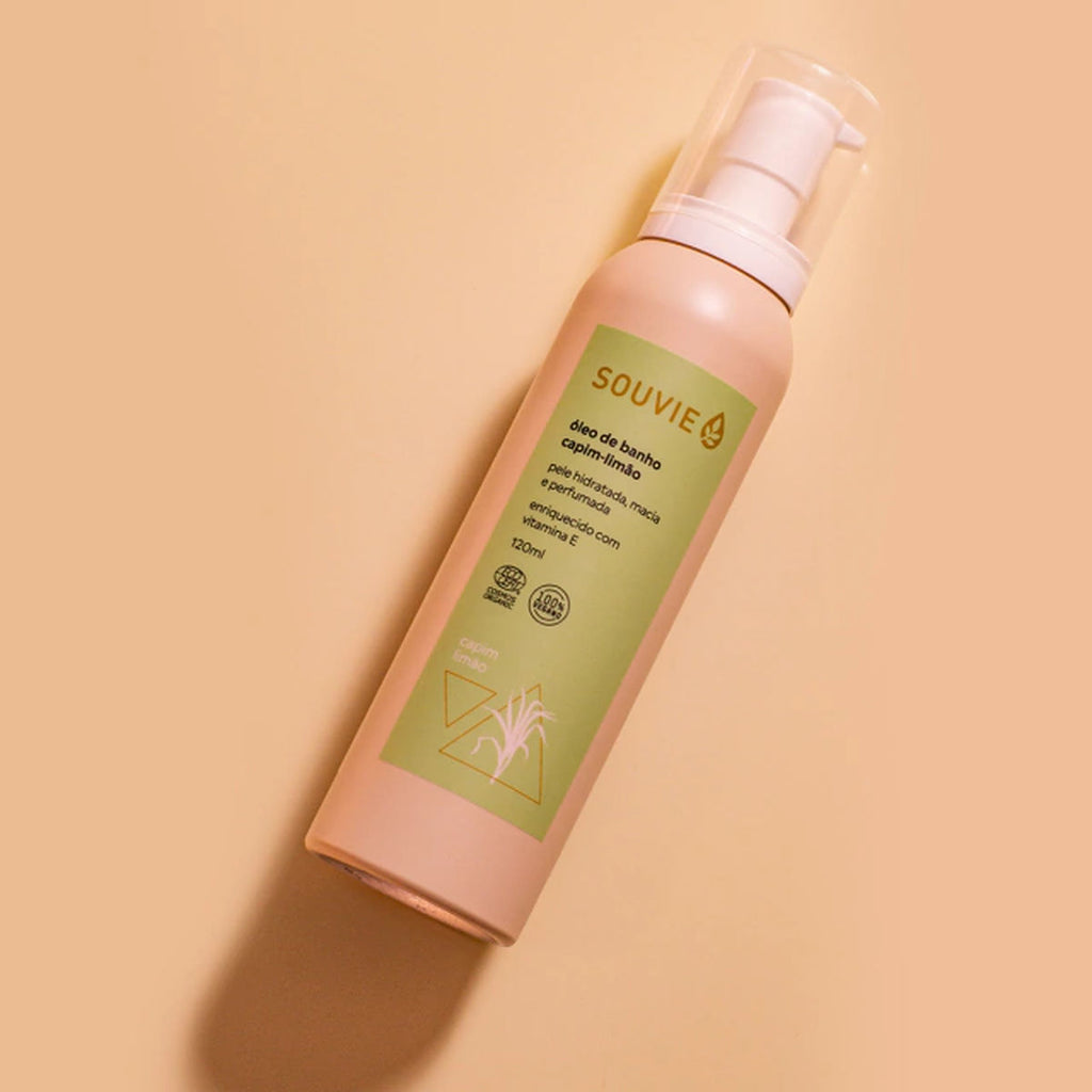 Óleo de Banho Capim-Limão Souvie 120ml