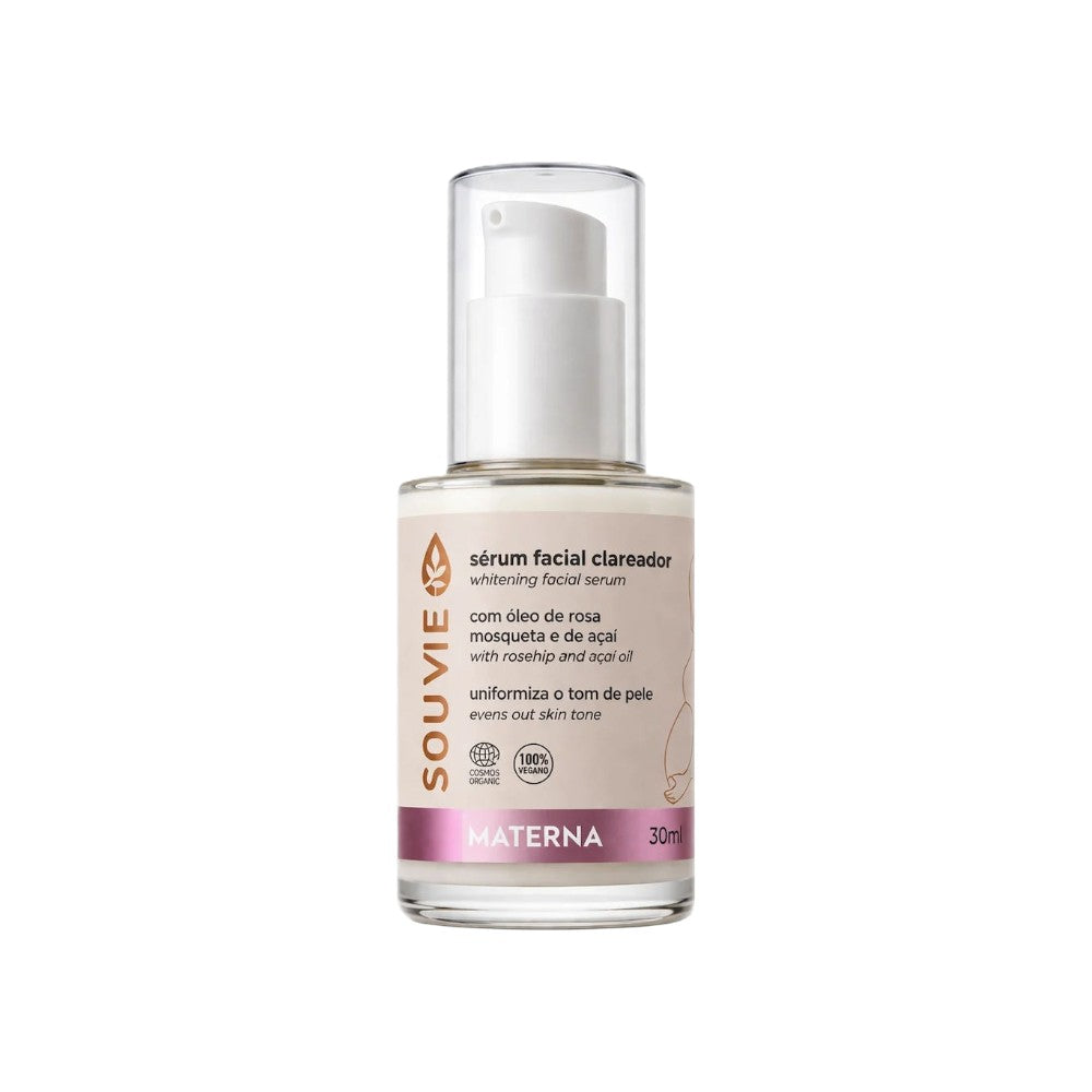 Sérum Facial Clareador Materna Souvie 30ml