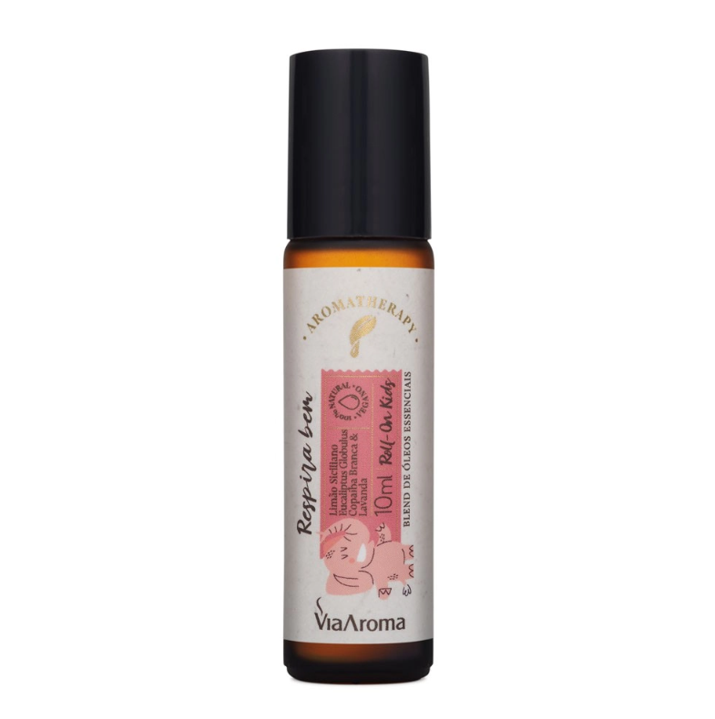 Roll-On Kids Respira Bem 10ml - Via Aroma