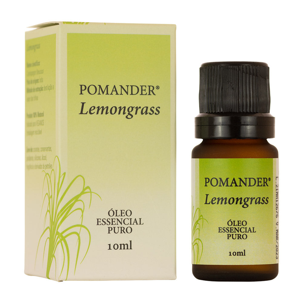 Óleo Essencial de Lemongrass Pomander 10ml - 100% Puro e Natural