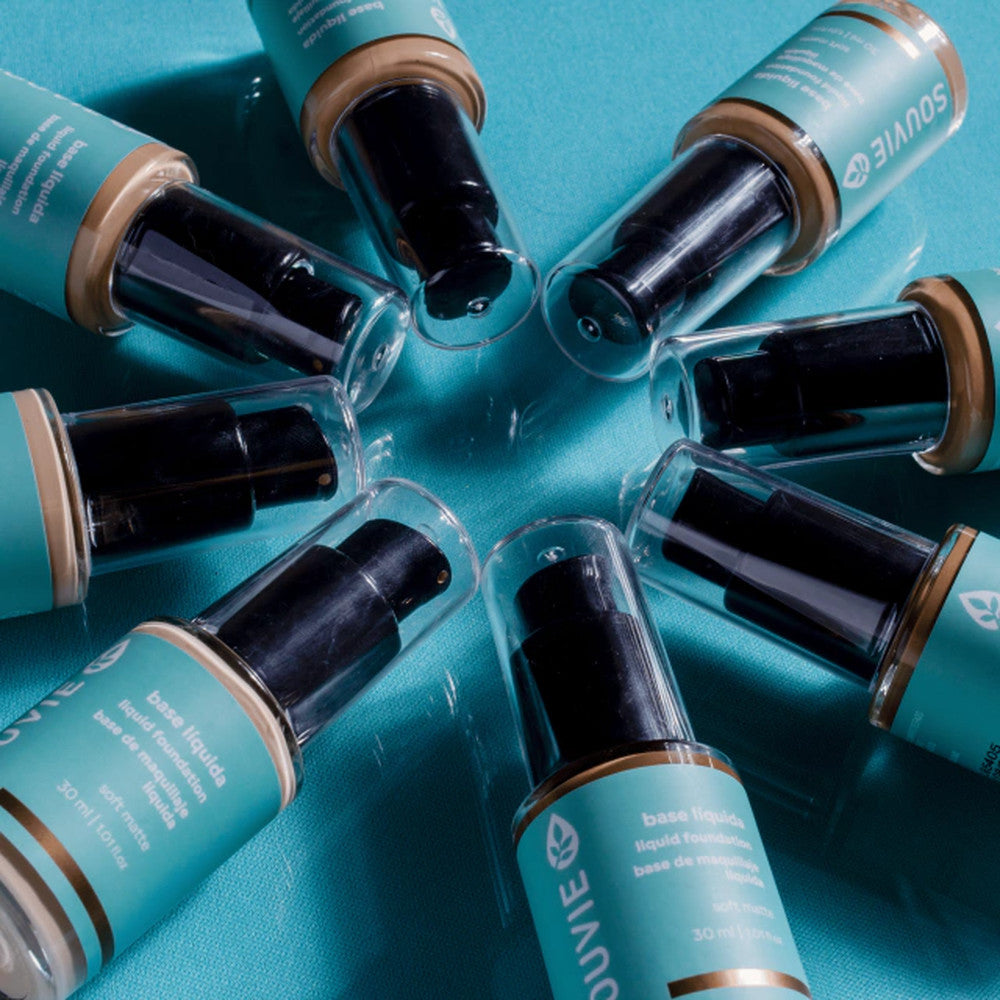 Base Líquida Orgânica Souvie Cor 50 Amêndoa 30ml