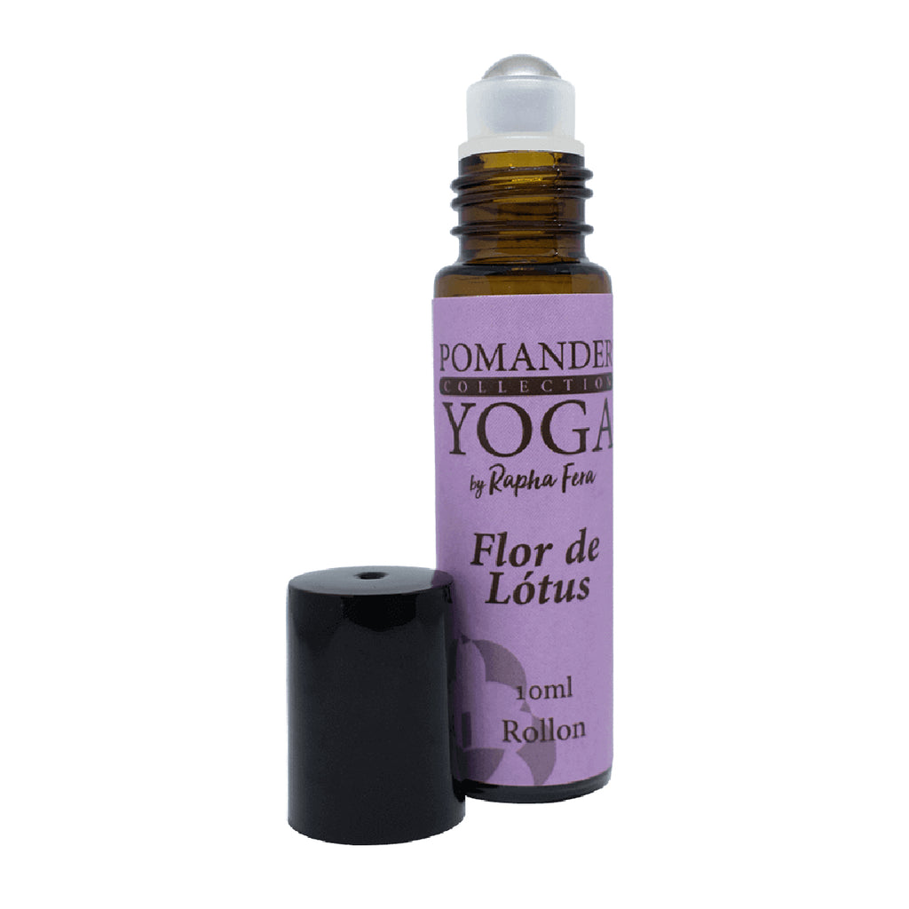 Pomander Yoga Transmutação Flor de Lótus Rollon 10ml