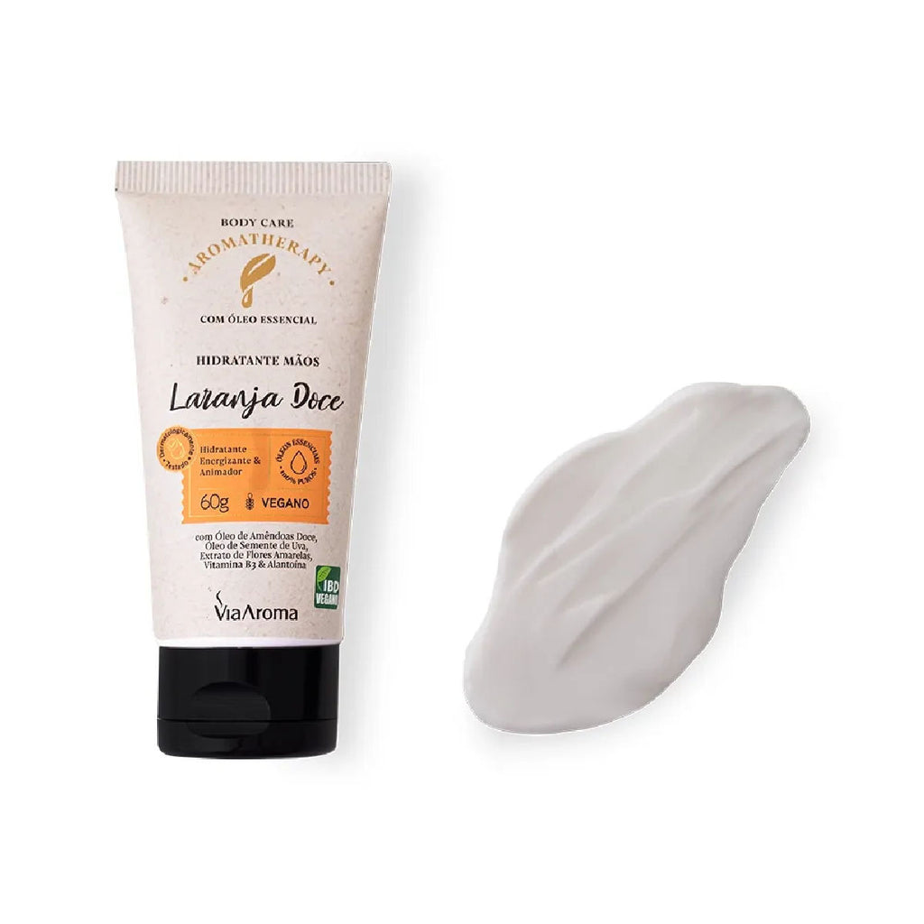 Hidratante Mãos Laranja Doce Aromatherapy 60g Via Aroma