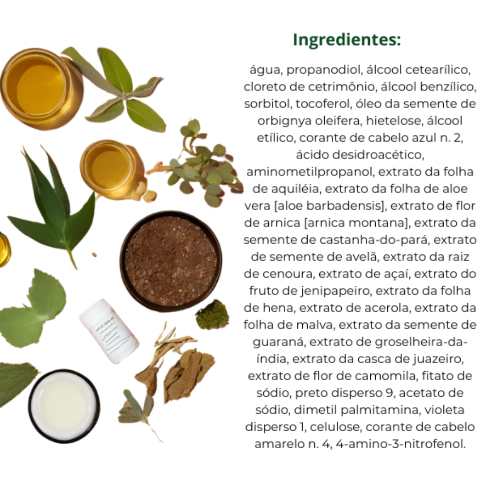 Henna Creme Surya Brasil Louro Acinzentado 70ml
