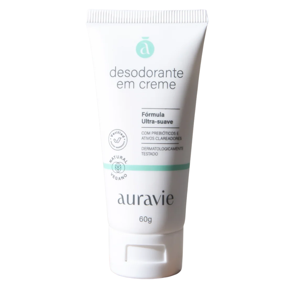 Desodorante em creme adulto - 60g Auravie