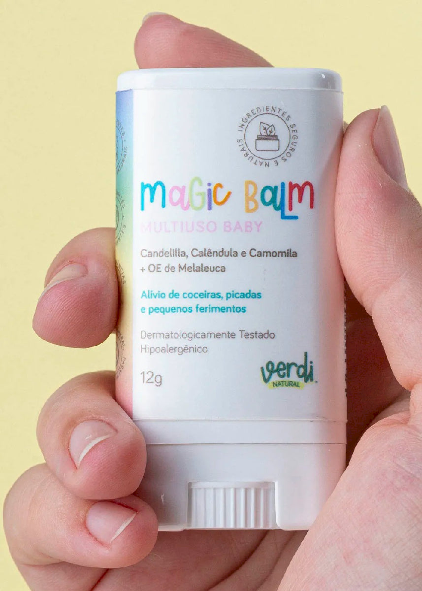 Magic Balm Multiuso Baby Bálsamo Para Alívio de Picadas e Coceiras