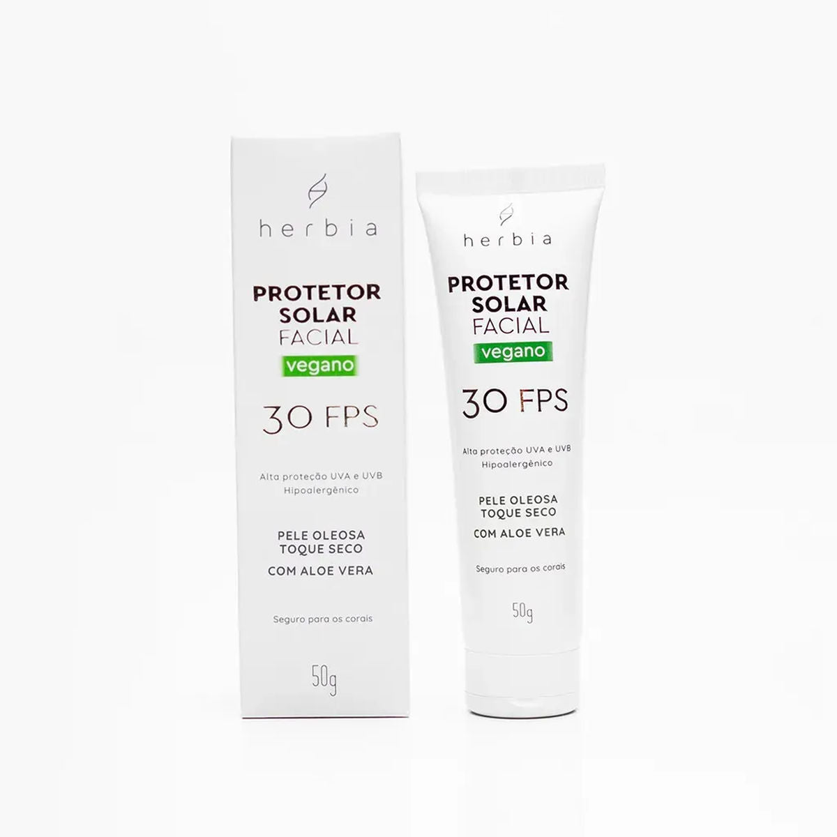 Protetor Solar Facial Natural FPS 30 Pele Oleosa 50g