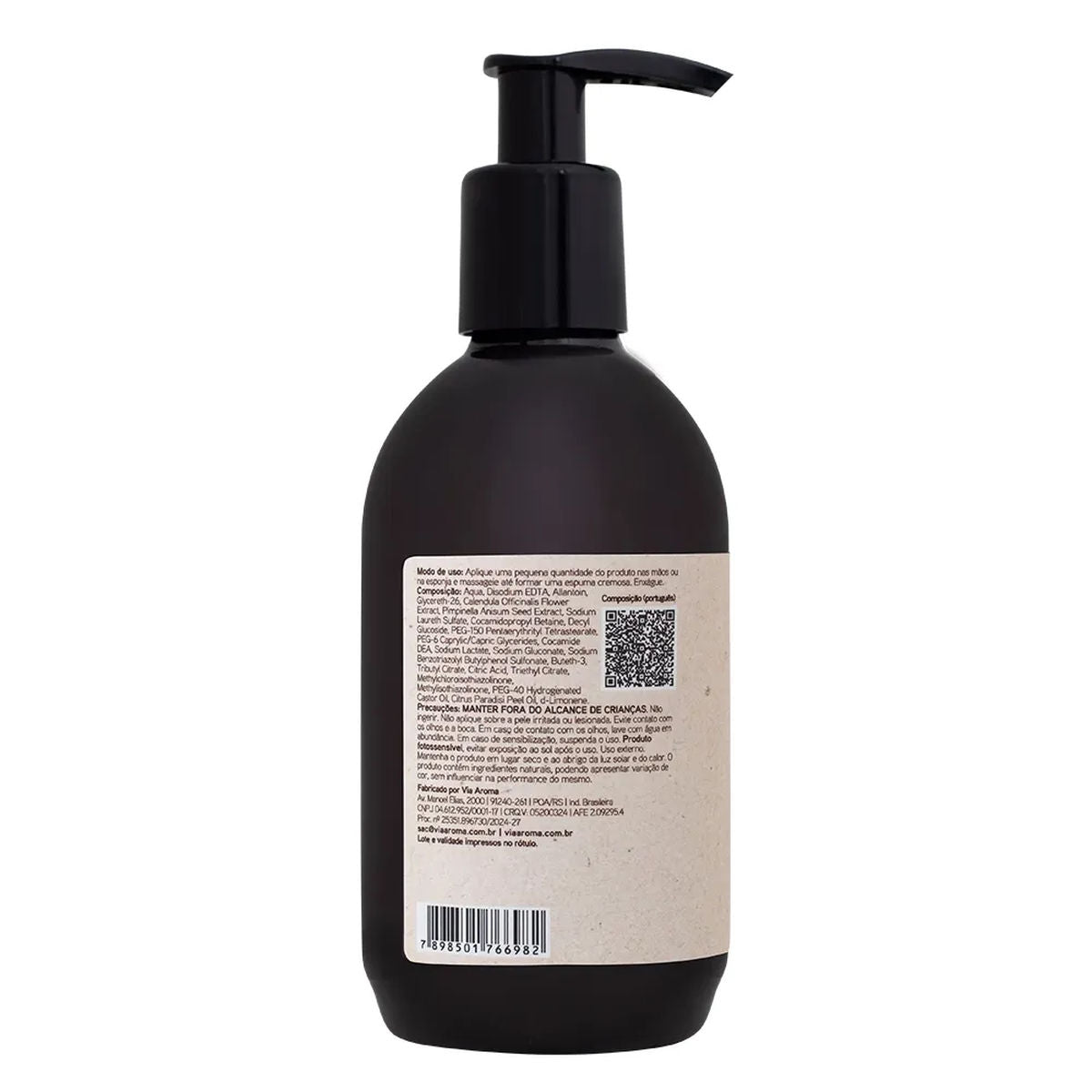 Sabonete Líquido Grapefruit Aromatherapy Via Aroma 250ml
