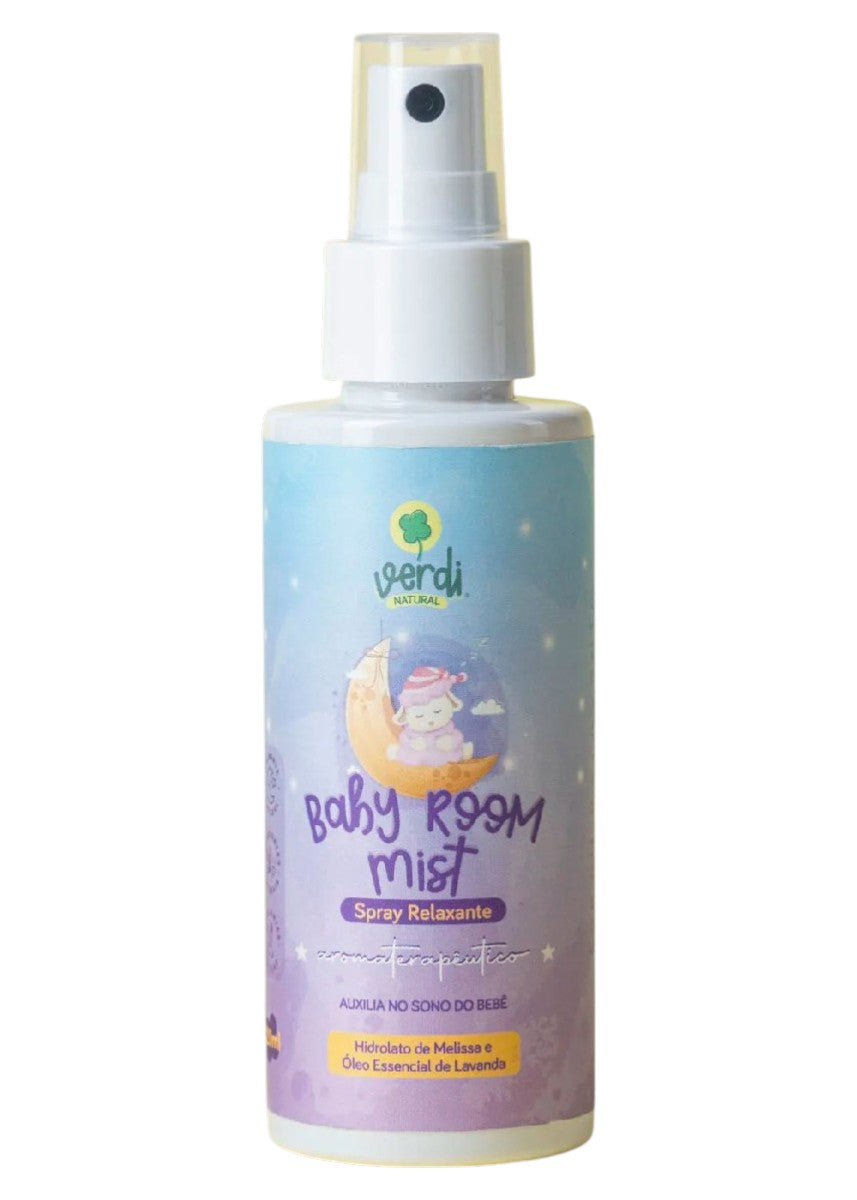 Baby Room Mist Spray Relaxante para Bebê com Lavanda e Melissa