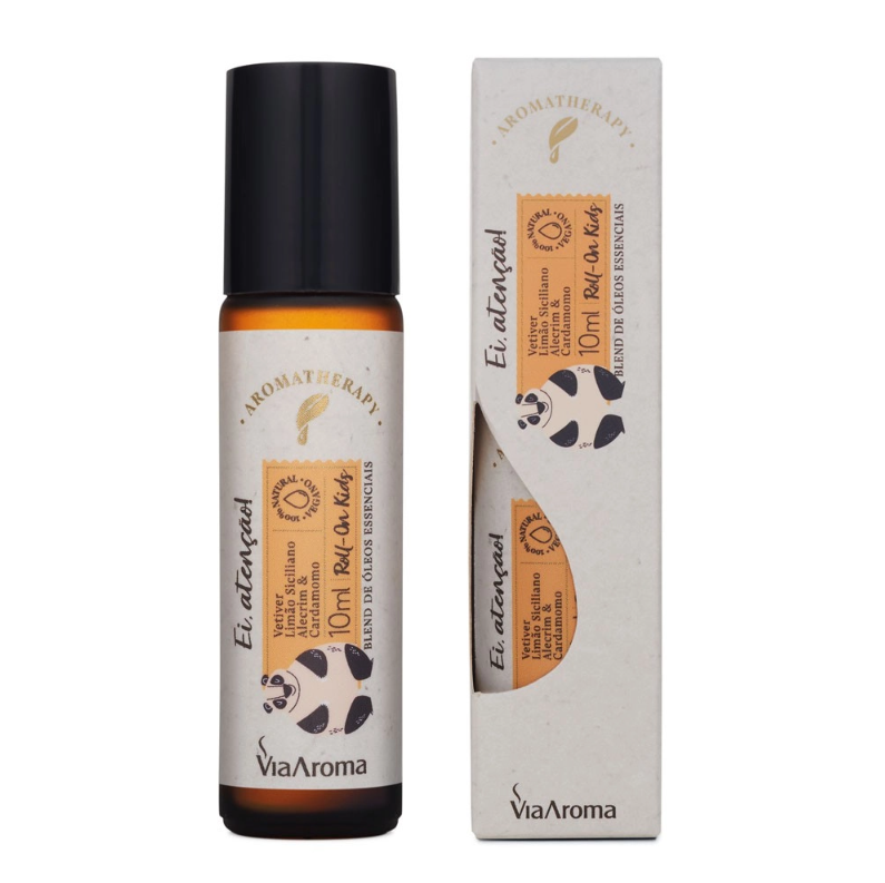 Roll-On Kids Ei, Atenção! – Via Aroma (10ml)