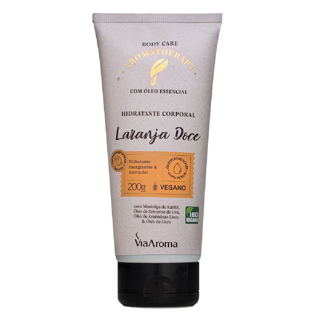 Hidratante Corporal Laranja Doce Aromatherapy Via Aroma 200g