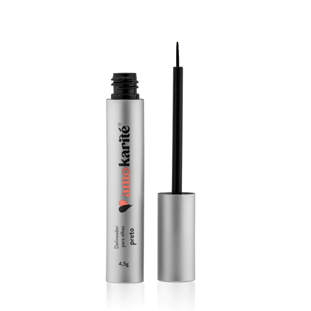 AmoKarité Delineador para Olhos Natural Vegano Preto 5g