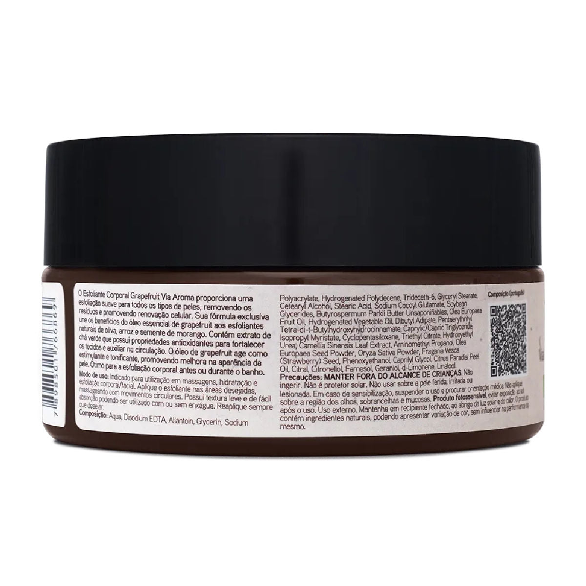Esfoliante Corporal Grapefruit Aromatherapy 200g Via Aroma