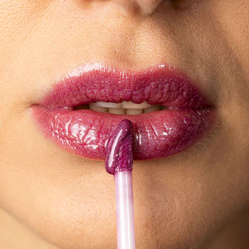 Lip Oil Gloss Bioplump Hidratante Vegano 7g Açai - Biobio