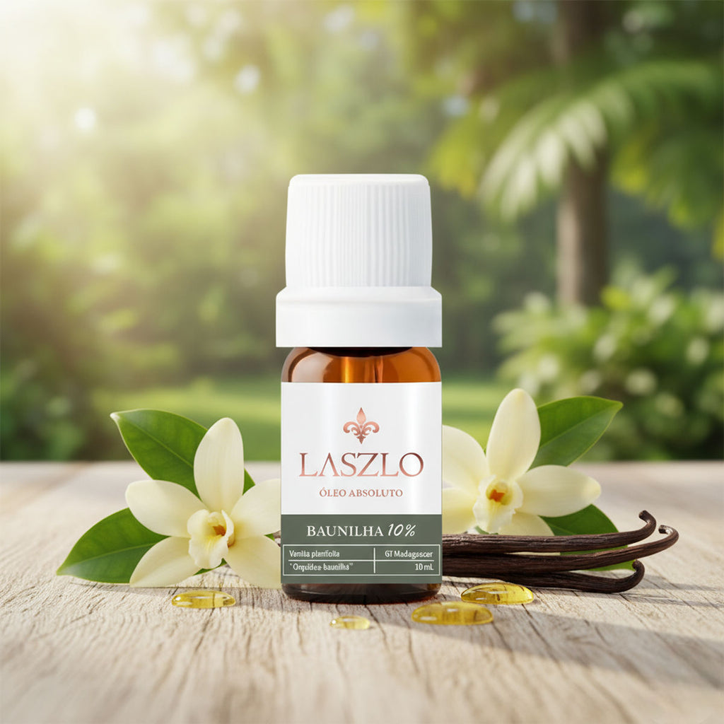 Óleo Absoluto Baunilha 10% GT Madagascar Laszlo 10ml