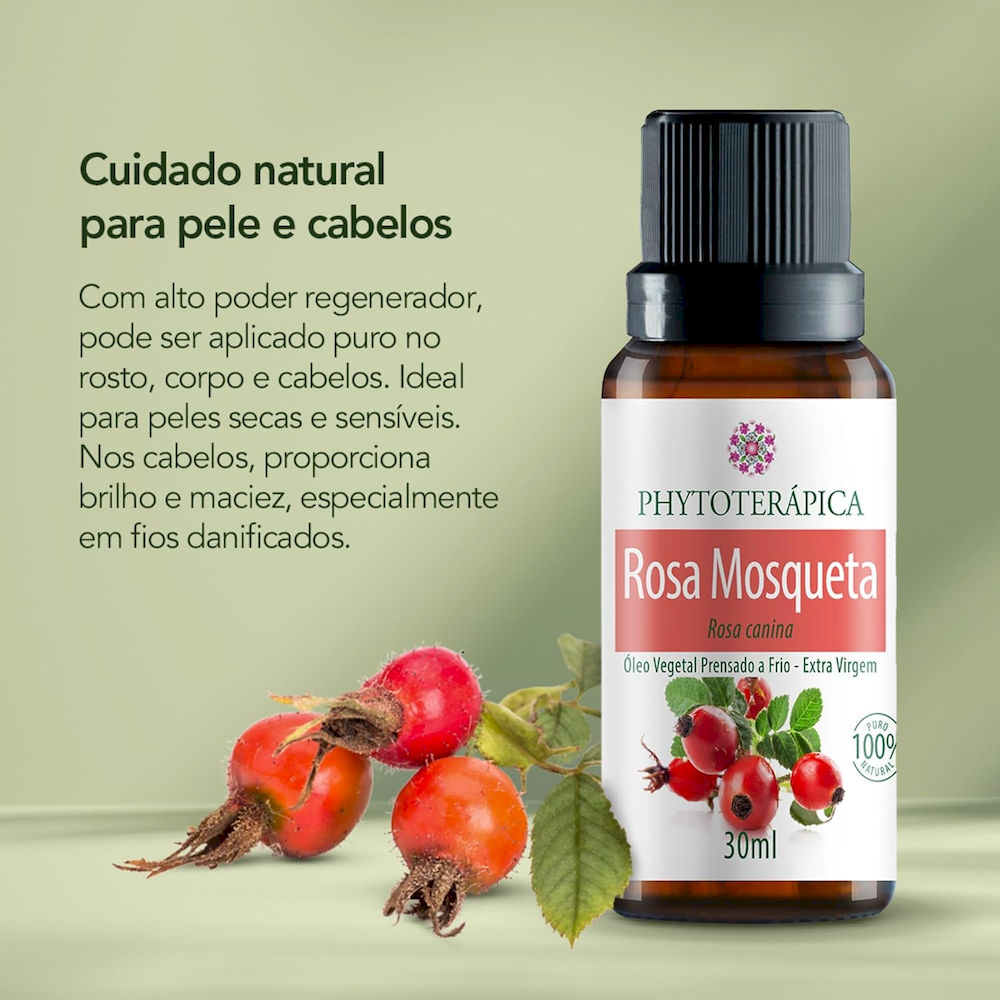 Óleo Vegetal de Rosa Mosqueta Phytoterápica 30ml