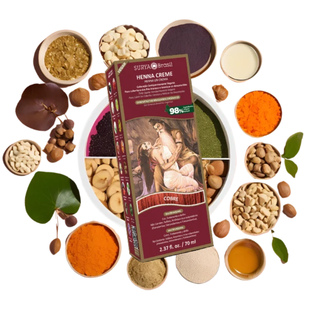 Henna Creme Surya Brasil Cobre 70ml