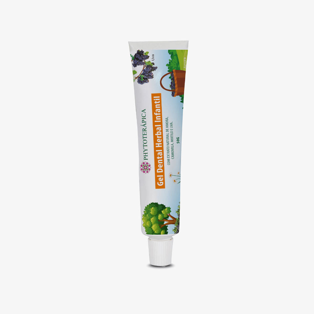 Gel Dental Infantil Frutas Vermelhas Phytoterápica 50g