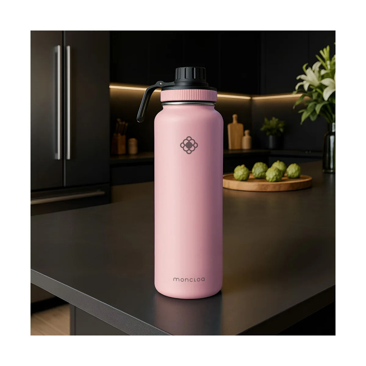 Garrafa Térmica T-Bottle Moncloa Rosa 1.2l