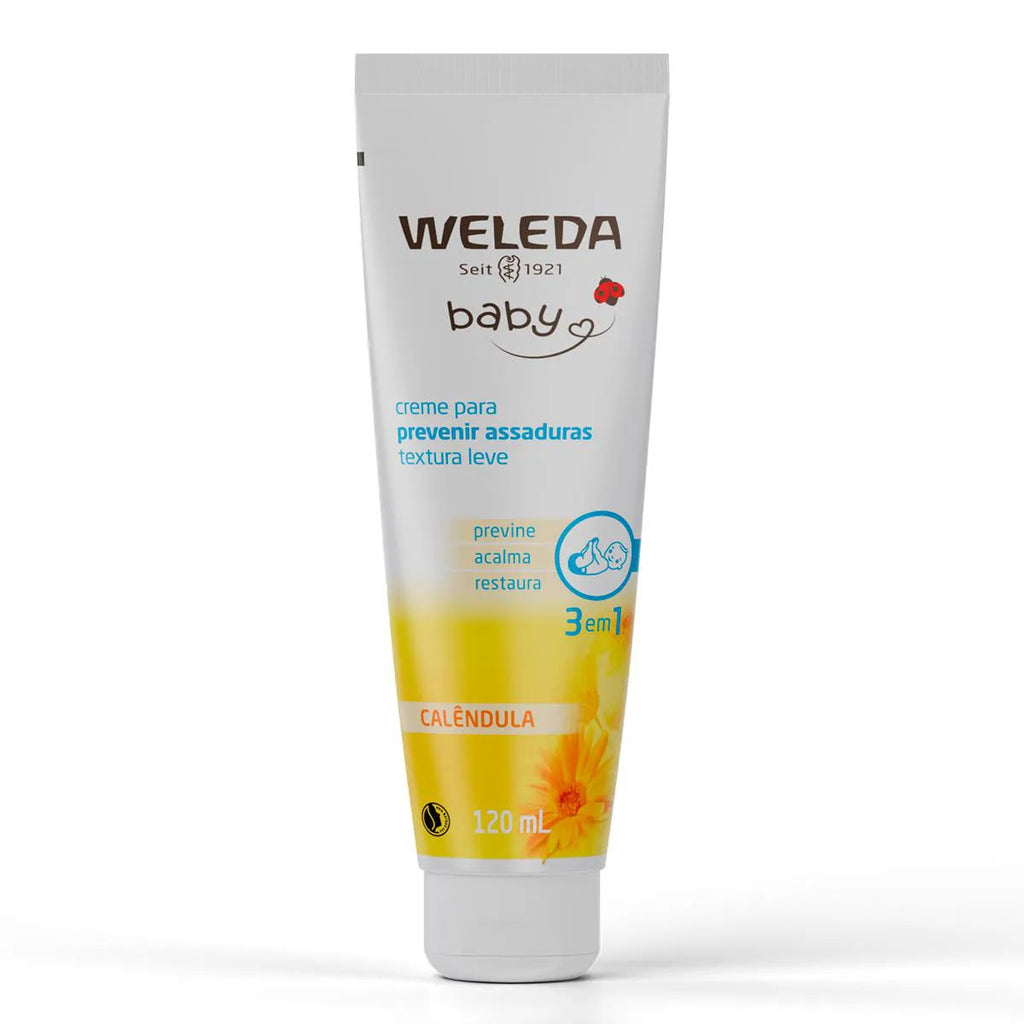 Creme para Assaduras Weleda BabyCreme Calêndula 120ml