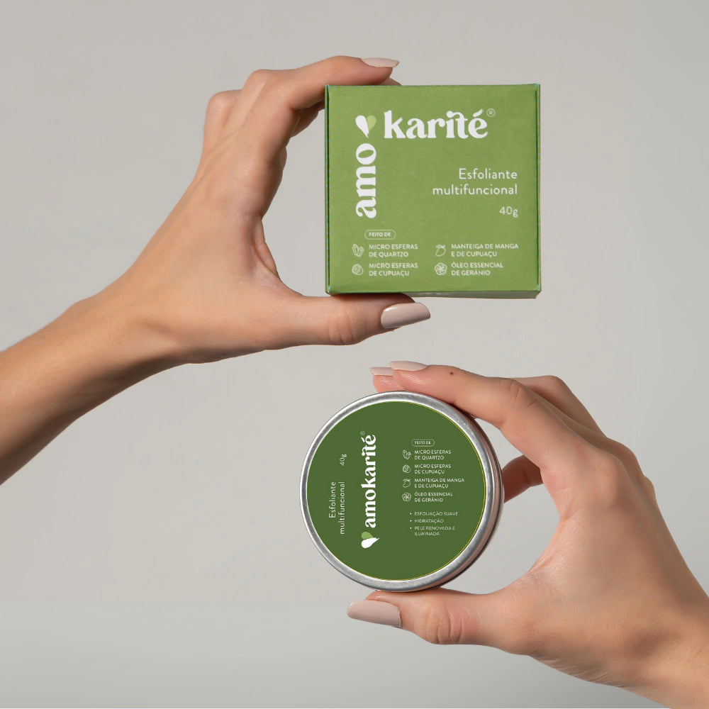 Esfoliante Multifuncional AmoKarite Natural Vegano Skincare