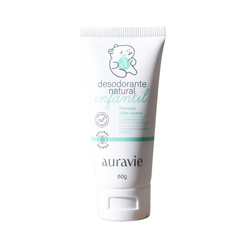 Desodorante em creme infantil - 60g Auravie