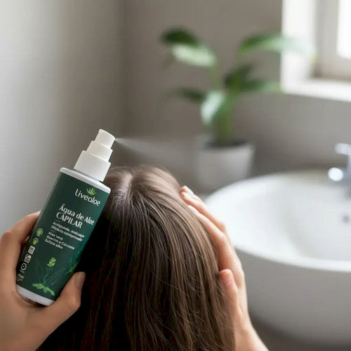 Água de Aloe Capilar Livealoe Natural e Orgânica 200ml