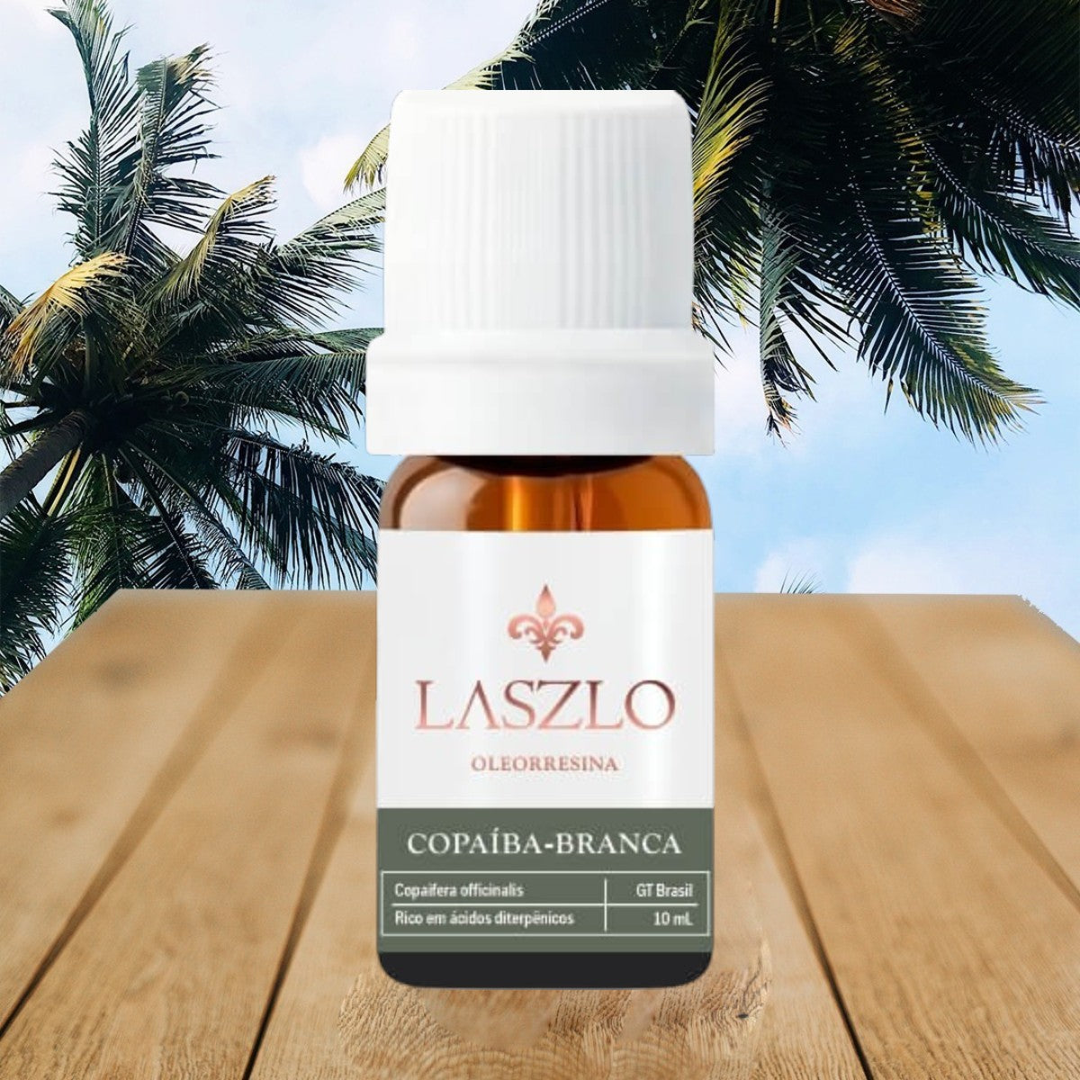 Oleorresina Copaíba-Branca GT Brasil Laszlo 10ml