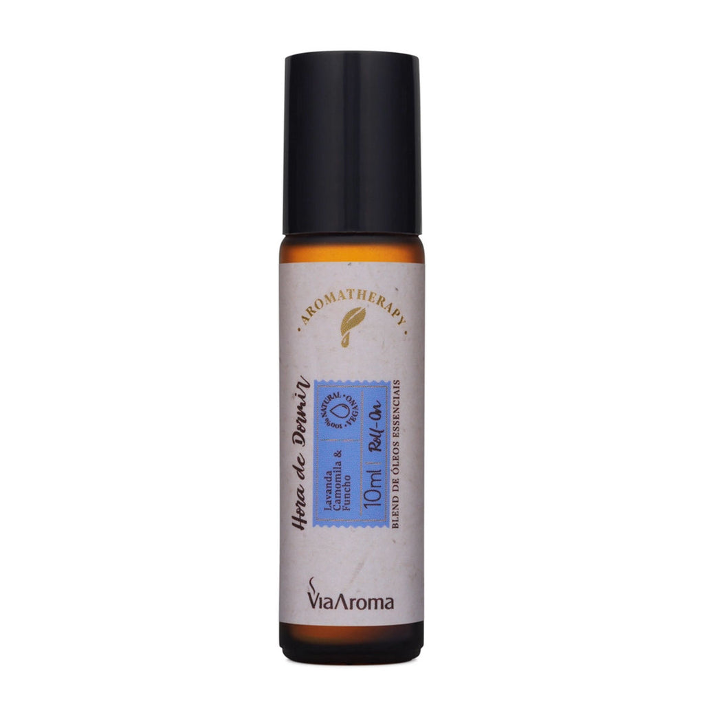 Roll-On Blend Óleos Essenciais Hora de Dormir Via Aroma 10ml