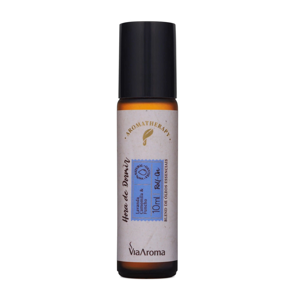 Roll-On Blend Óleos Essenciais Hora de Dormir Via Aroma 10ml