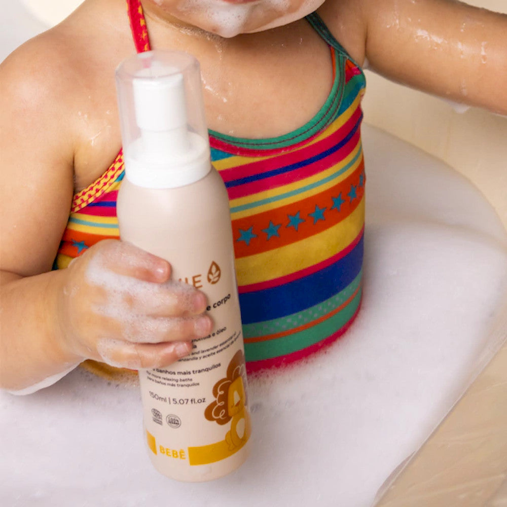 Shampoo Cabelo e Corpo Bebê 150ml - Souvie