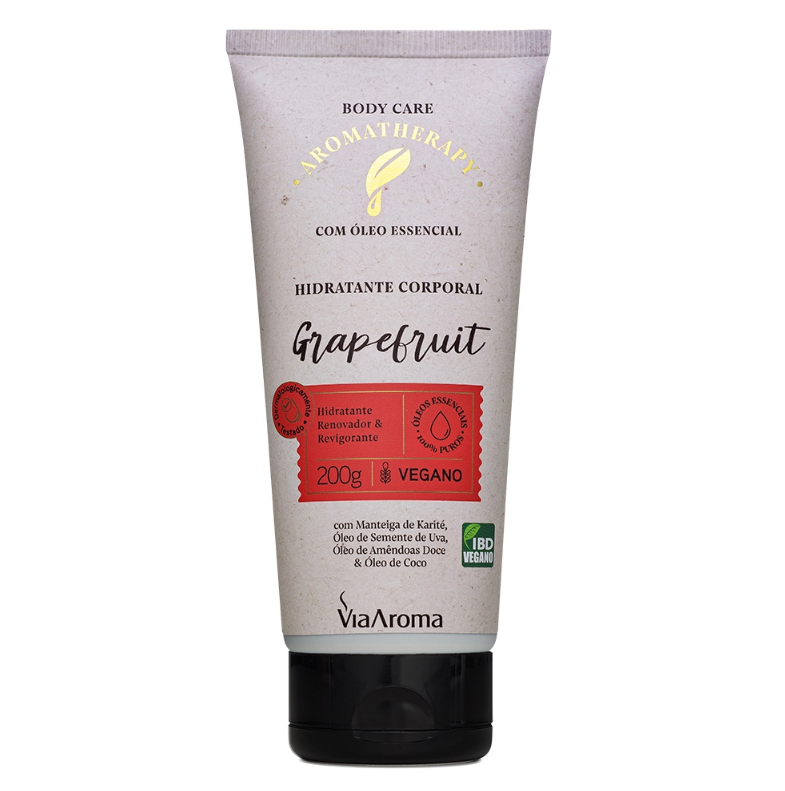 Hidratante Desodorante Corporal Grapefruit – Via Aroma | 200ml