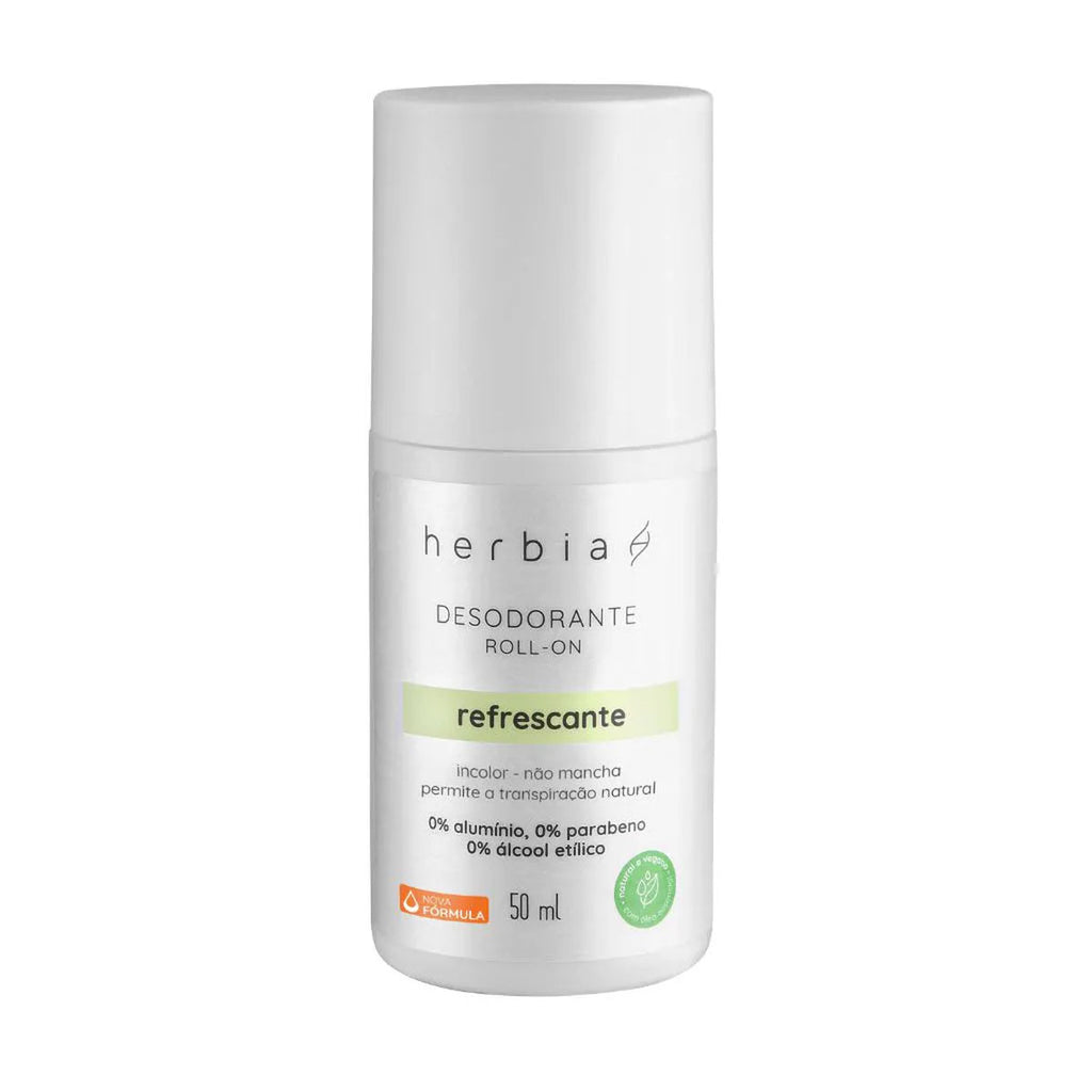 Desodorante Roll-On Refrescante Herbia 50ml