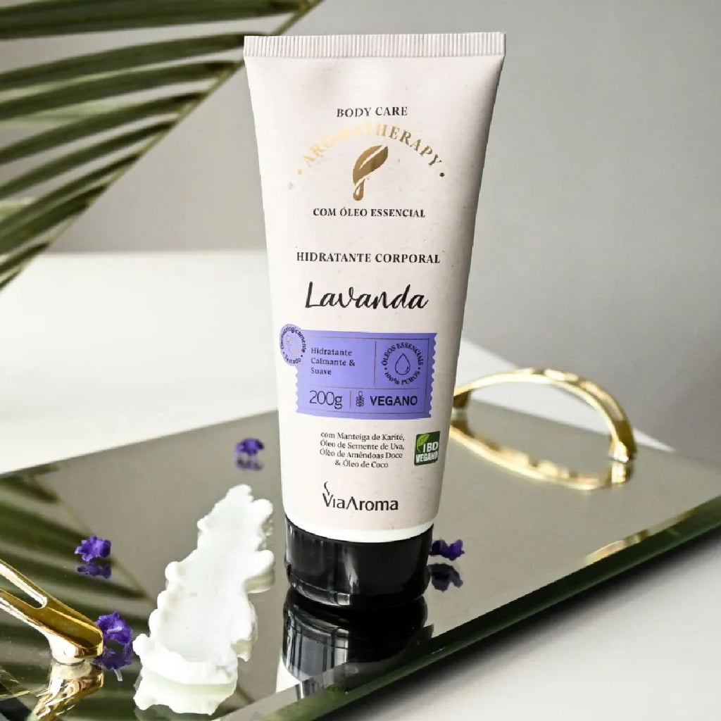 Hidratante Corporal Lavanda Aromatherapy 200g Via Aroma