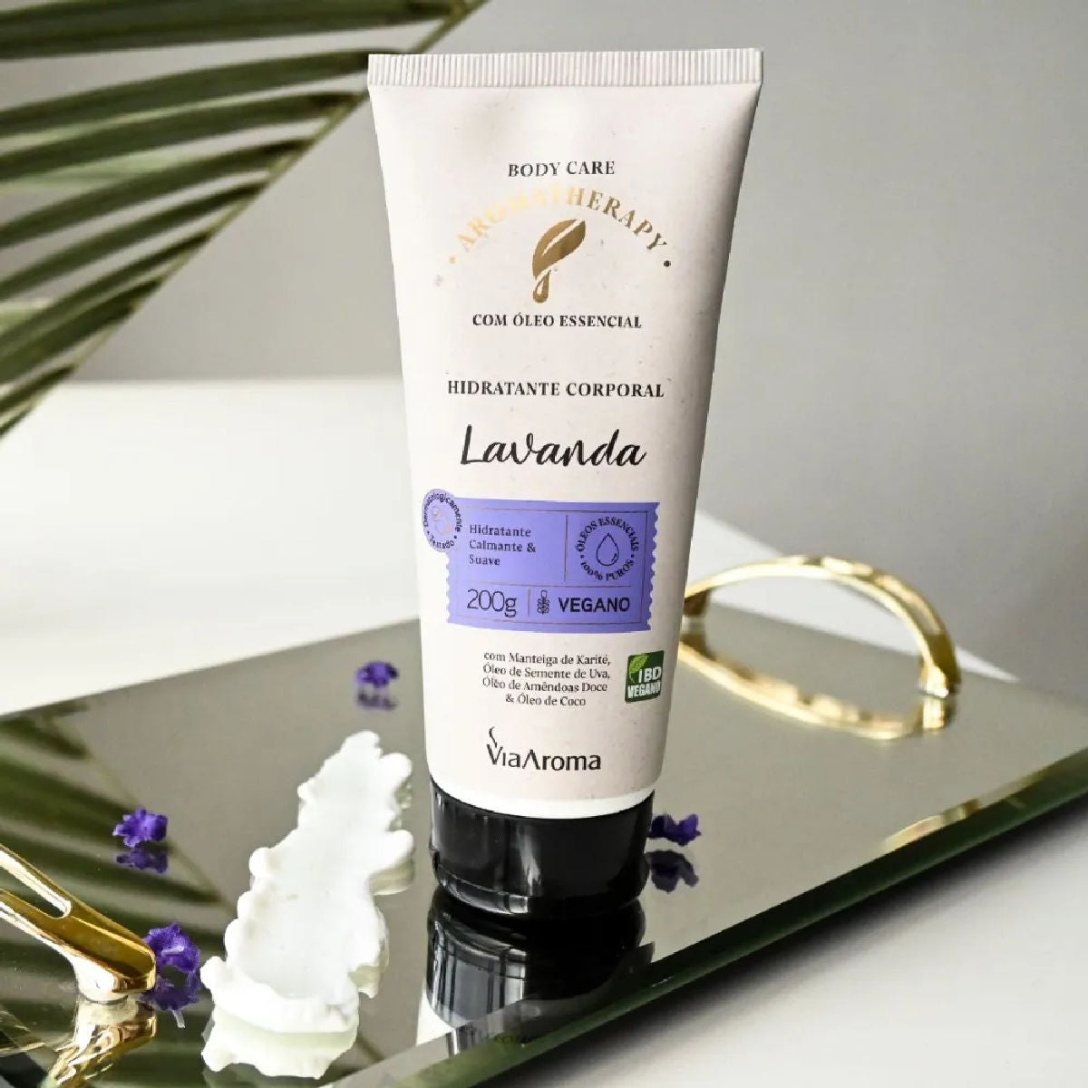 Hidratante Corporal Lavanda Aromatherapy 200g Via Aroma