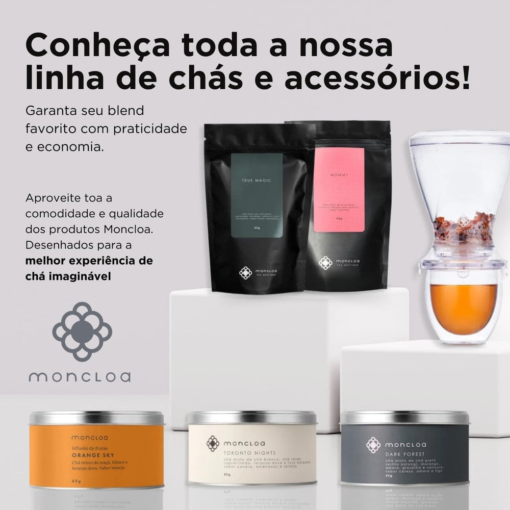 Chá Infusão de Frutas Orange Sky Moncloa Pouch 65g