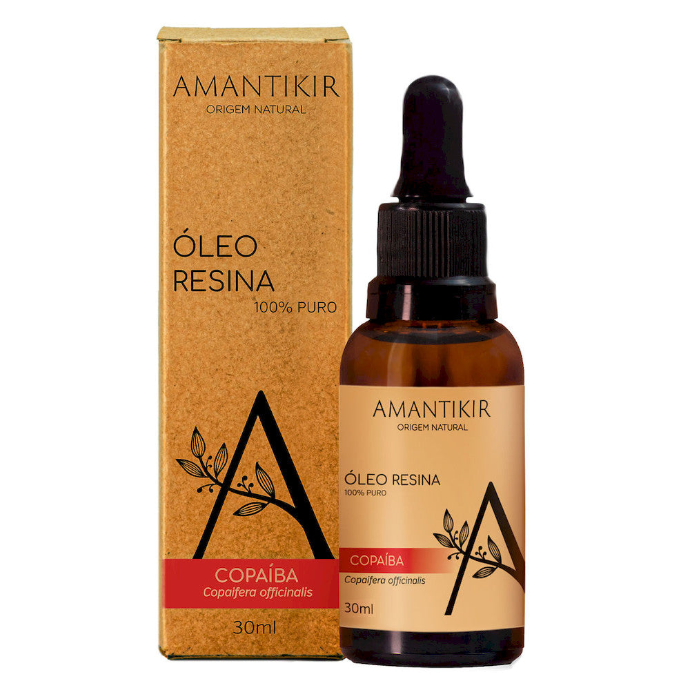 Kit Copaíba Completo Amantikir - Xampu Sólido + Condicionador e Óleo de Copaíba