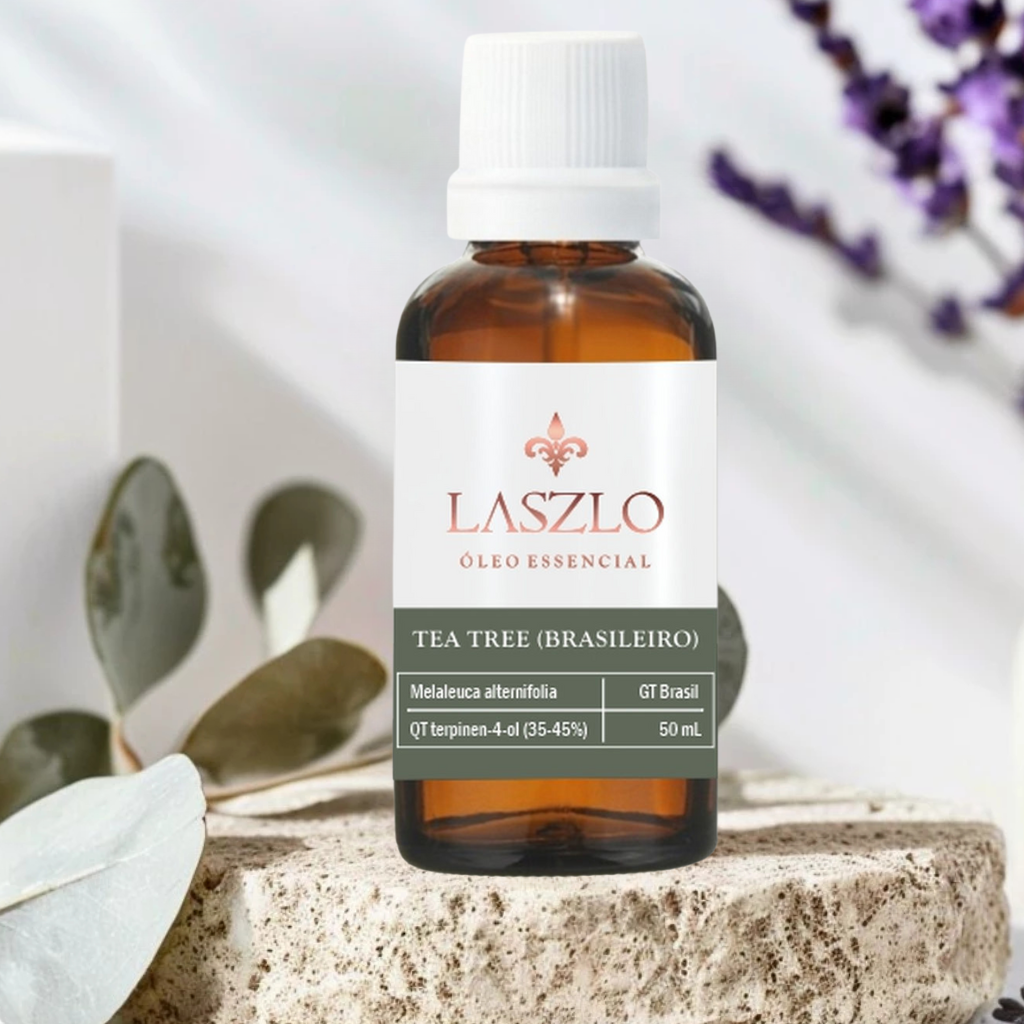 Óleo Essencial Tea Tree (Melaleuca) GT Brasil Laszlo 50ml