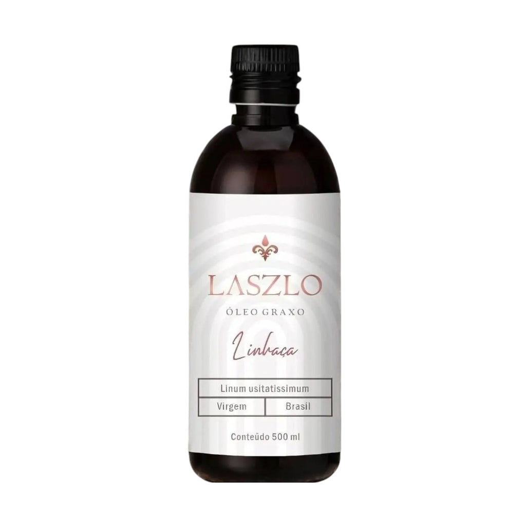 Óleo Vegetal Graxo de Linhaça Extravirgem Laszlo 500ml