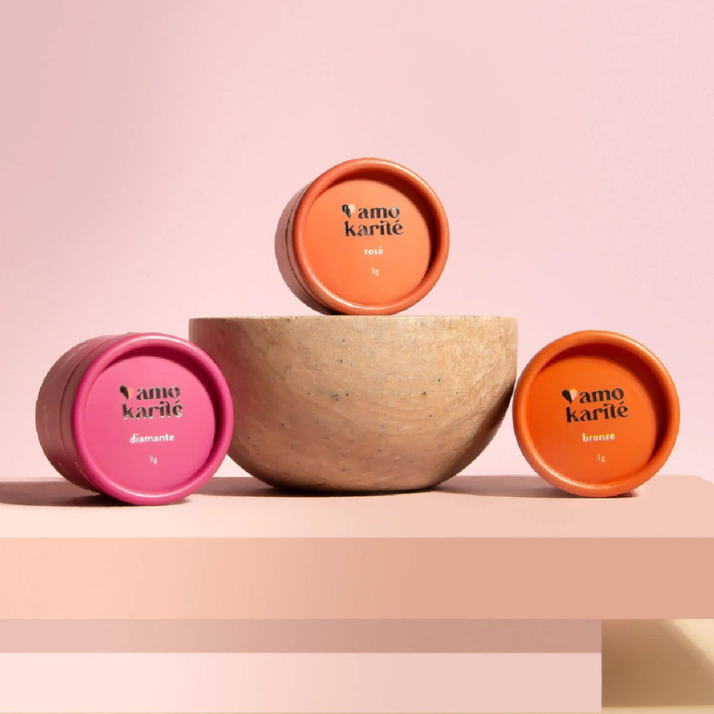 Iluminador Mineral em Pó Rosé AmoKarité