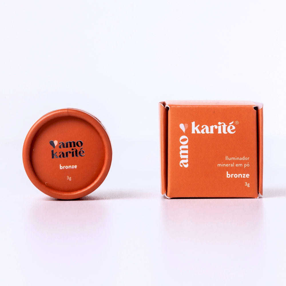 Iluminador Mineral em Pó Bronze AmoKarité