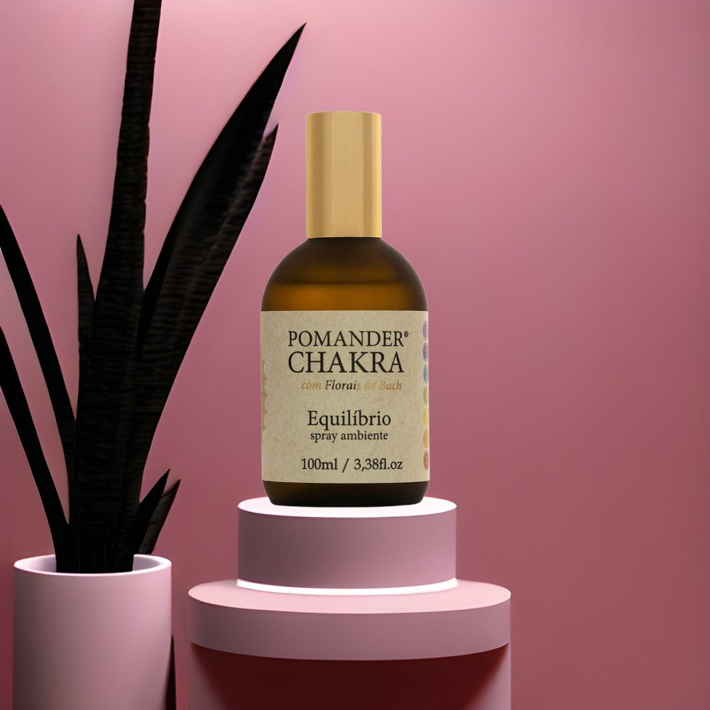 Kit Pomander Chakra Equilíbrio + Yoga Meditação Spray Ambiente - 100ml