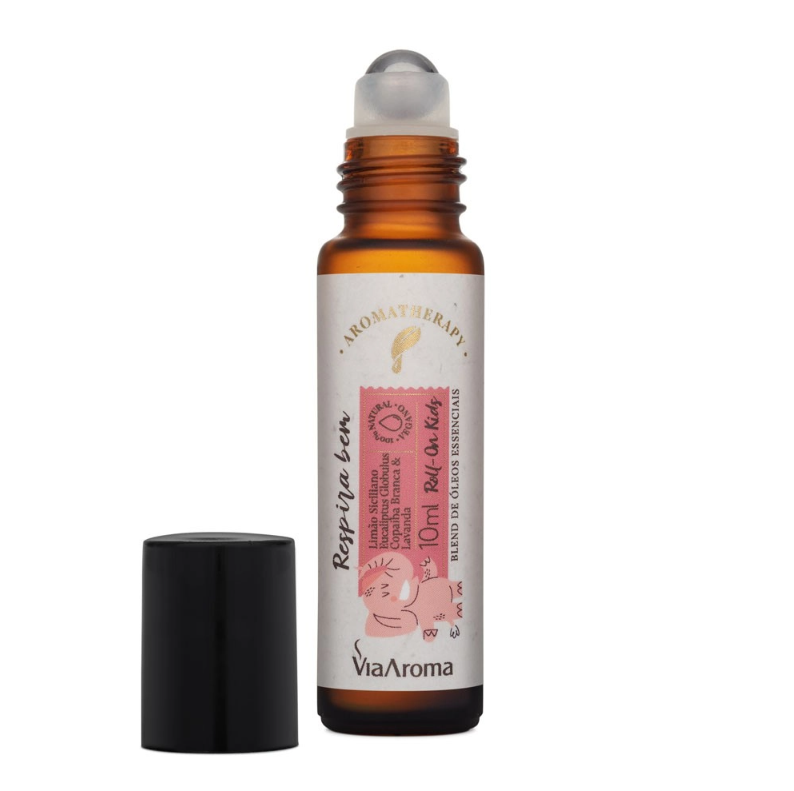 Roll-On Kids Respira Bem 10ml - Via Aroma