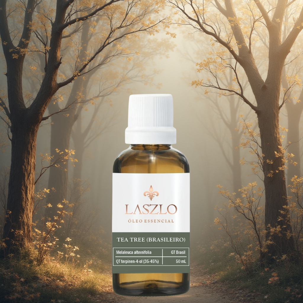 Óleo Essencial Tea Tree (Melaleuca) GT Brasil Laszlo 50ml