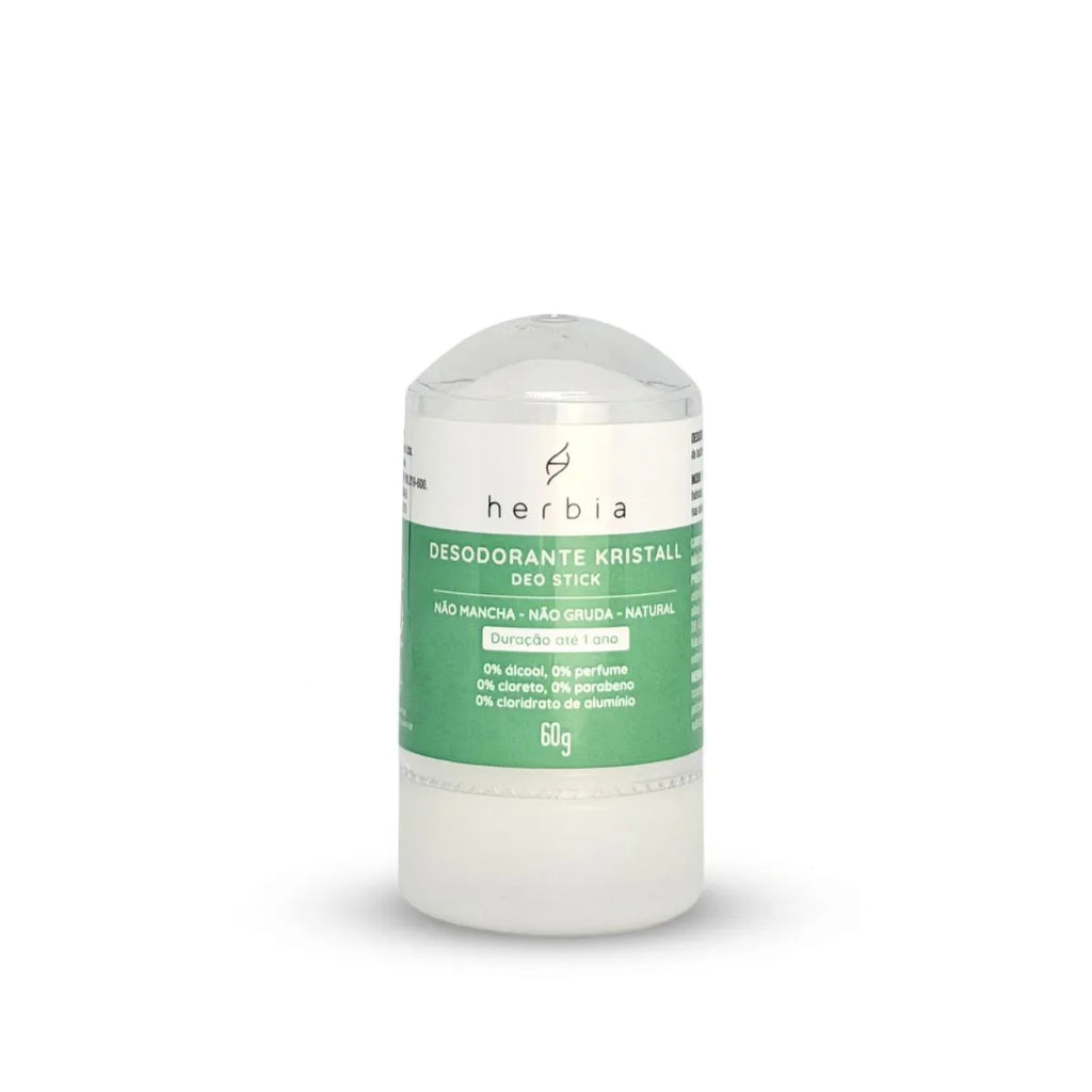 Herbia Kit Desodorante Cristal Stick 60g + Spray + Minibag